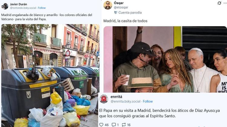 "Madrid está para que envíen a un exorcista, no al papa", los memes de la semana