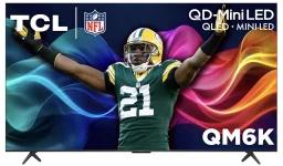 football player on a TV