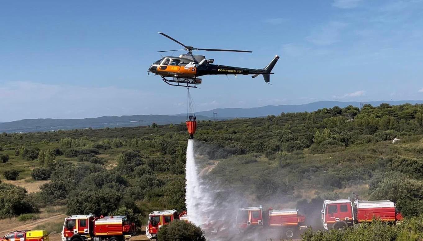Manœuvres d’entraînement des moyens aériens de lutte contre les incendies
