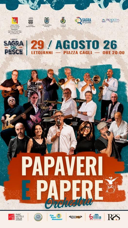 🦞🐟SAGRA DEL PESCE - STASERA SECONDO APPUNTAMENTO Dopo il debutto di ieri sera, stasera seconda serata con la Sagra del...
