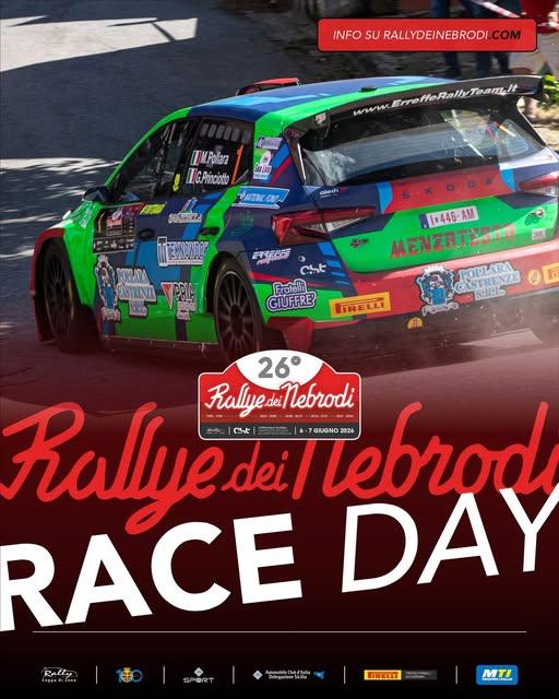 📌 26° Rally dei Nebrodi – Comune di Piraino 🏁 Si informa la cittadinanza che domani, domenica 7 giugno 2026, il territ...