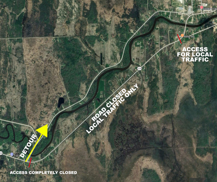 Notice of Upcoming Highway Closure – Sunday April 19