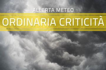 Allerta meteo gialla nr. 41/2026 per temporali