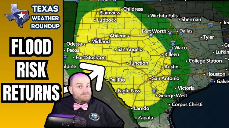 Texas Storm Chances Continue This Week With Heavy Rain, Hail, and Flash Flooding Concerns