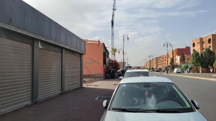 الوالي خطيب الهبيل يتدخل لانهاء عبث احتلال أرصفة شارع مولاي عبد الله بمراكش