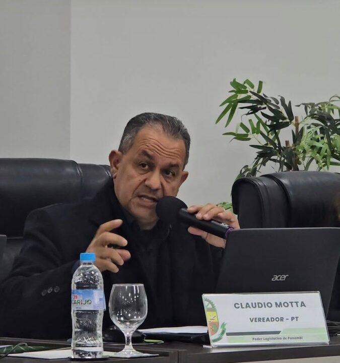 Vereador Claudio Motta vota favoravelmente  ao projeto do Executivo que busca financiamento de  R$ 40 milhões