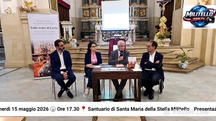 Presentazione del libro “Sulle orme di Lucia, per essere testimoni credibili” di Salvatore Di Salvo e Alessandro Ricuper...