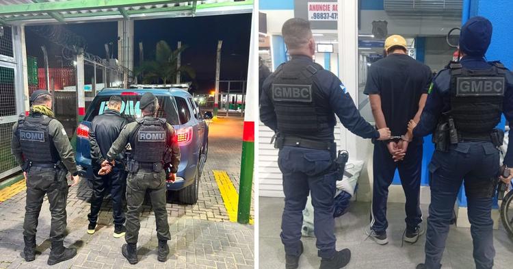 Dois procurados pela Justiça chegam a Balneário Camboriú e dão de cara com a Guarda Municipal na rodoviária