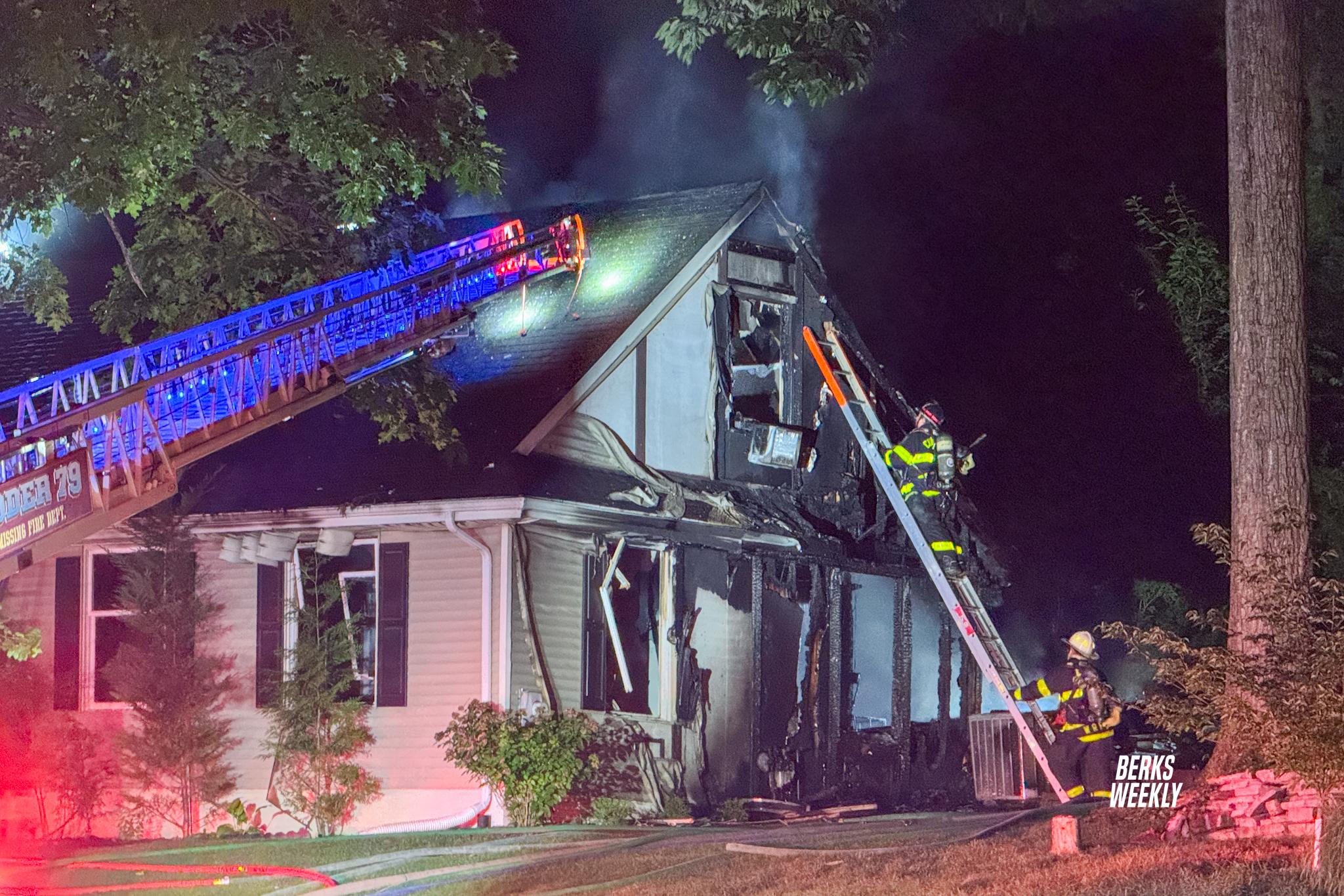 State police investigating Wyomissing house fire that caused more than $400,000 in damage