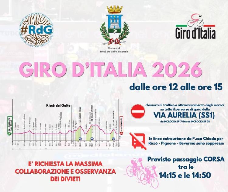 ATTENZIONE!!! Ricordiamo che DOMANI il Giro d’Italia attraverserà il nostro Territorio! Godiamoci con prudenza questo im...