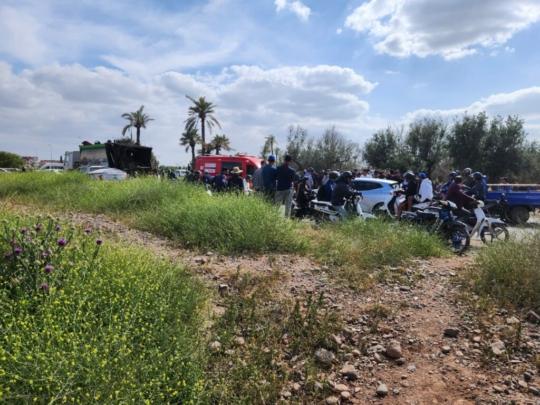 دراجة نارية تنهي حياة سائقها تحت عجلات شاحنة للنفايات بمراكش