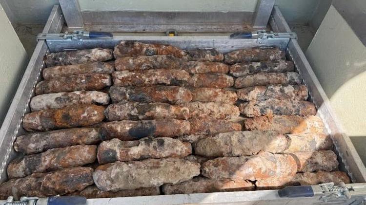 Hérault : 46 obus retrouvés à La Grande Motte
