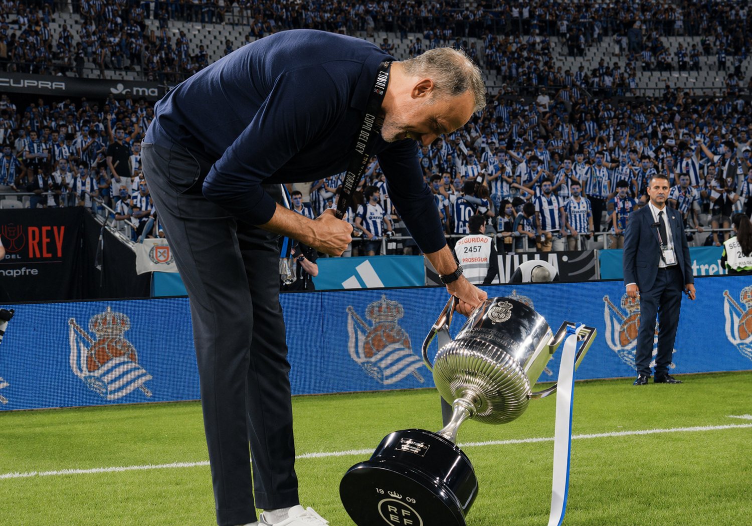 Pellegrino Matarazzo sul tetto di Spagna: il tecnico dalle radici cilentane vince la Coppa del Re