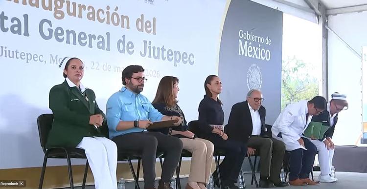 EN VIVO: Inauguración del Hospital General de Jiutepec por la presidenta Claudia Sheinbaum