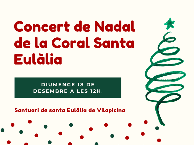 Concert de Nadal de la Coral Santa Eulàlia