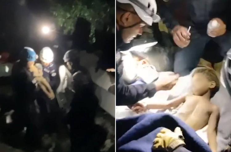 Venezuela, un bimbo di tre anni estratto vivo dalle macerie dopo 6 giorni