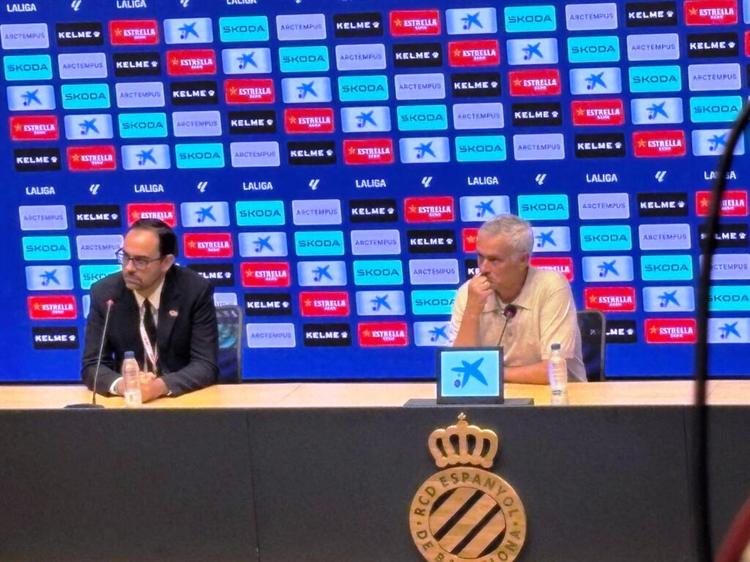 Mourinho habló tras el partido en Cornellà: 