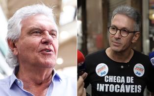 Em agenda em SP, Caiado defende austeridade fiscal, e Zema critica política externa de Lula