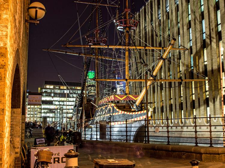 The Golden Hinde. 