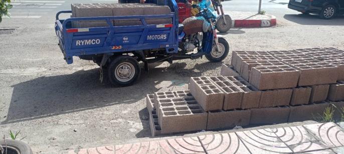 تدخل فوري لقائد ملحقة الباهية يضع حدًا لفوضى مواد البناء بسيدي ميمون