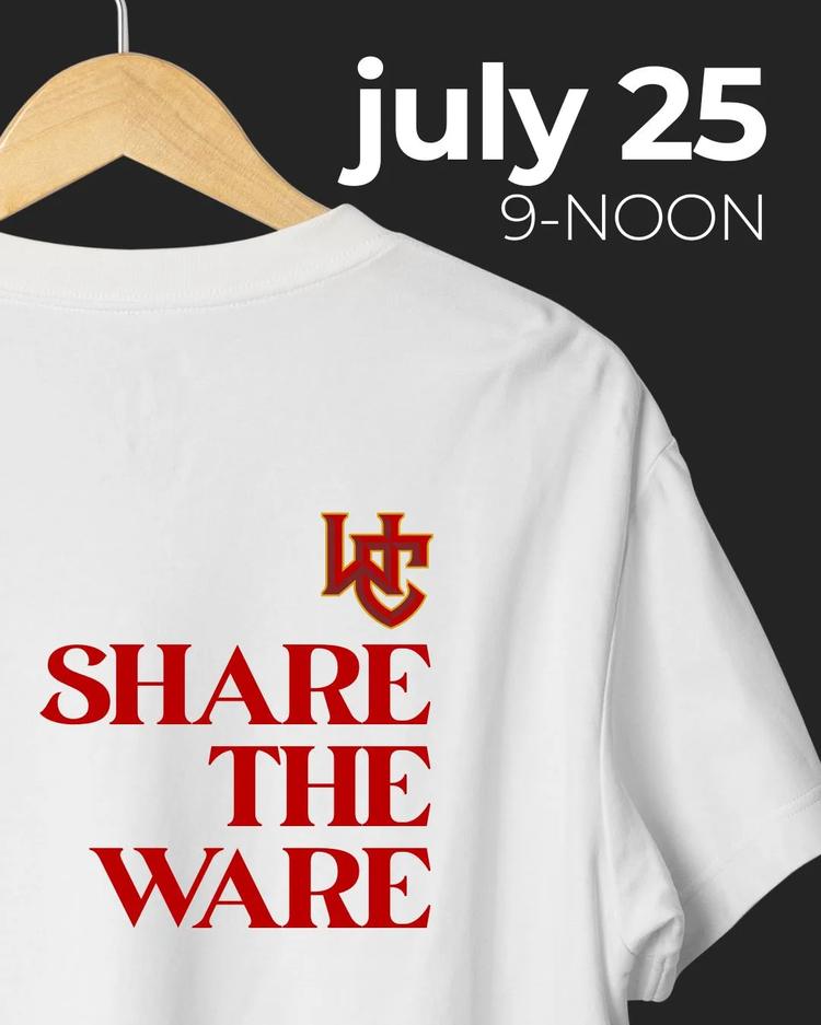 Summer Share the Ware Sale Moves to July 25