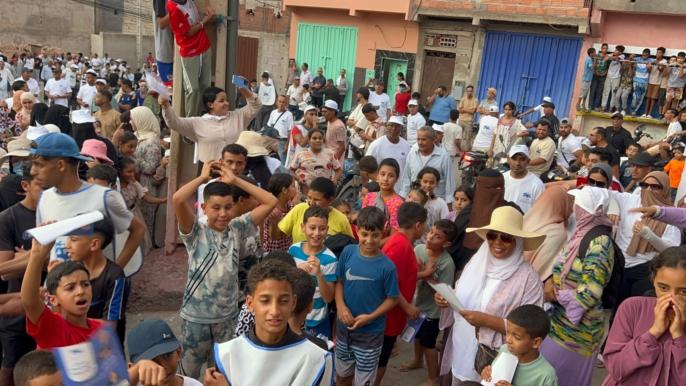 حزب الأصالة والمعاصرة يقود حملة تواصلية بواحة سيدي إبراهيم بمراكش