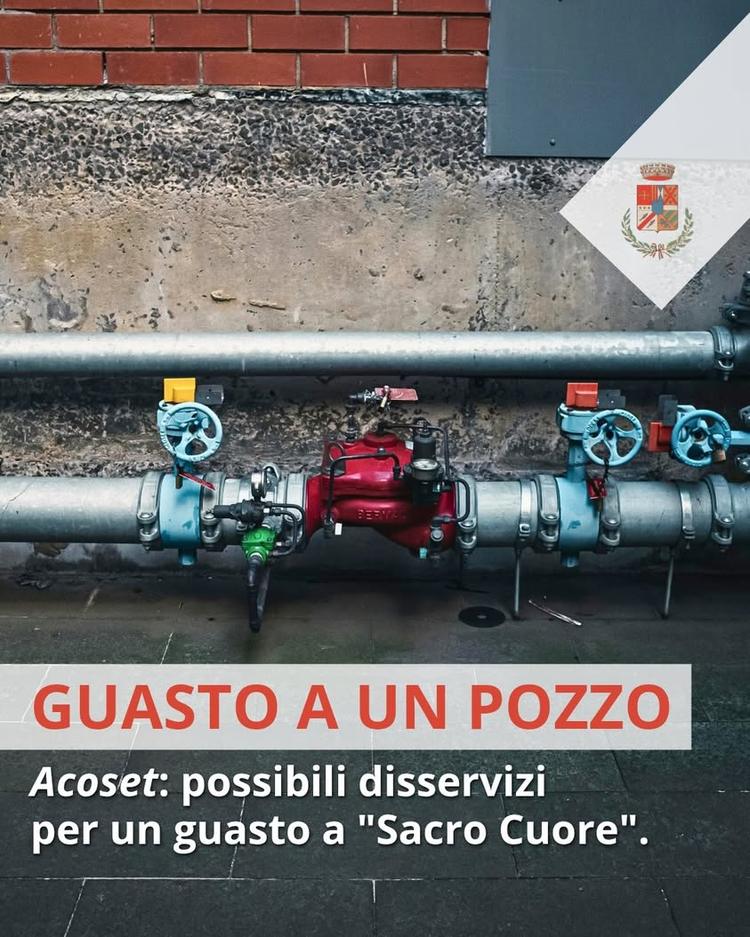 💧 𝘼𝘾𝙊𝙎𝙀𝙏, 𝗣𝗢𝗦𝗦𝗜𝗕𝗜𝗟𝗜 𝗗𝗜𝗦𝗦𝗘𝗥𝗩𝗜𝗭𝗜 𝗣𝗘𝗥 𝗚𝗨𝗔𝗦𝗧𝗢 𝗔 𝗣𝗢𝗭𝗭𝗢 𝗦𝗔𝗖𝗥𝗢 𝗖𝗨𝗢𝗥𝗘 🚧 𝘼𝙘...