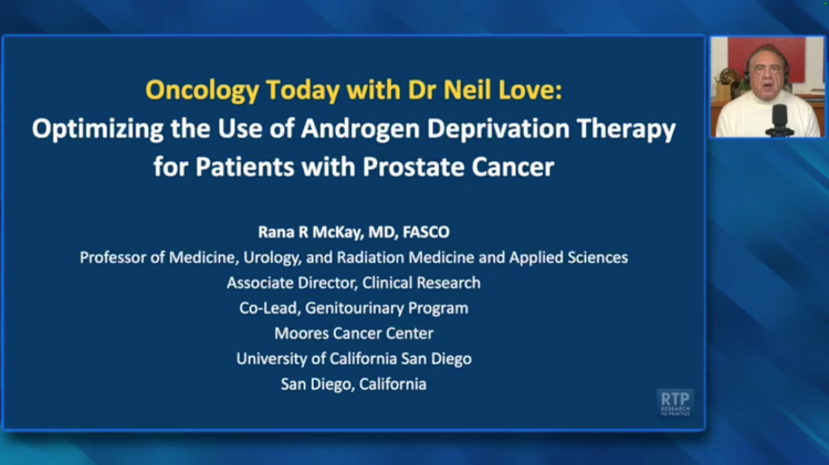 Androgen Deprivation Therapy for Prostate Cancer — An Interview with Dr Rana R McKay
