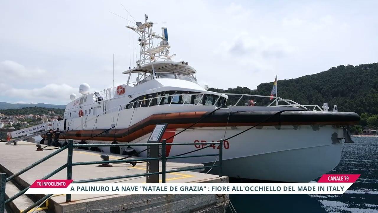 La nave “Natale De Grazia” fa tappa a Palinuro: l’eccellenza inaffondabile della Guardia Costiera