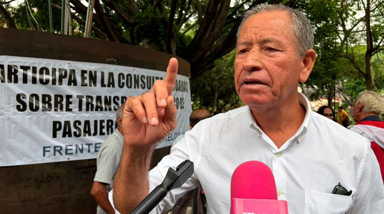 Frente Cívico por Morelos busca congelar por un año el tarifazo al transporte público
