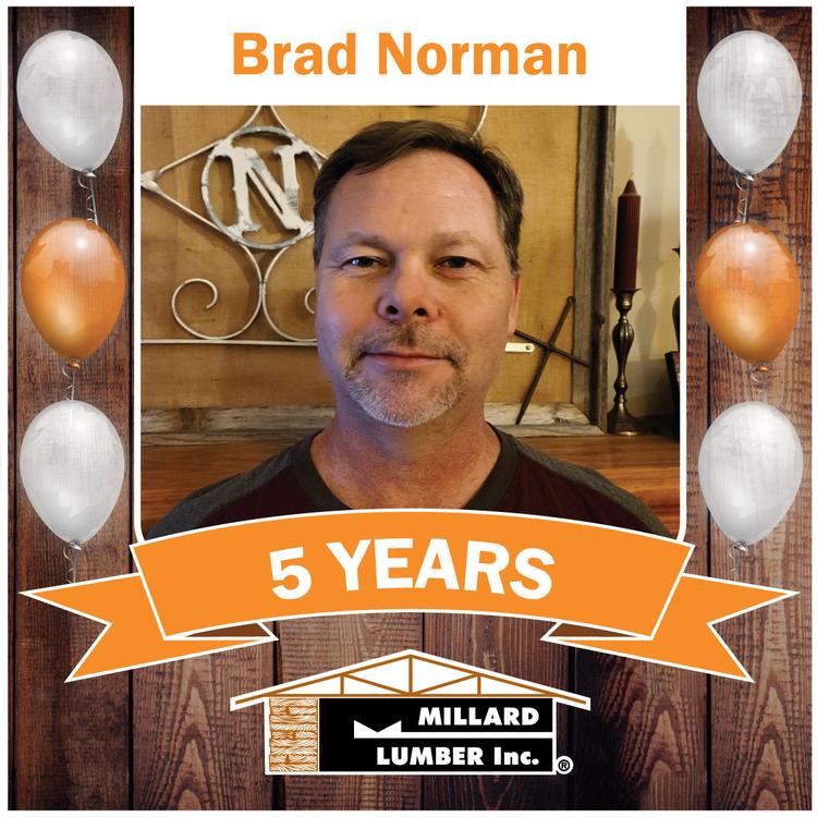 Happy 5th Anniversary Brad Norman!