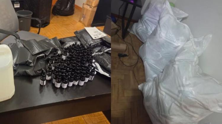 Mais de 1,5 mil cosméticos e suplementos foram encontrados em apartamento usado em esquema de adulteração em MG