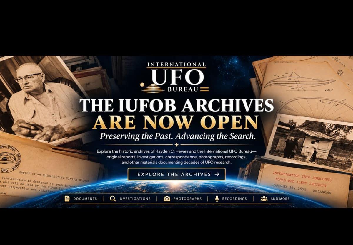 International UFO Bureau öffnet historisches UFO-Archiv