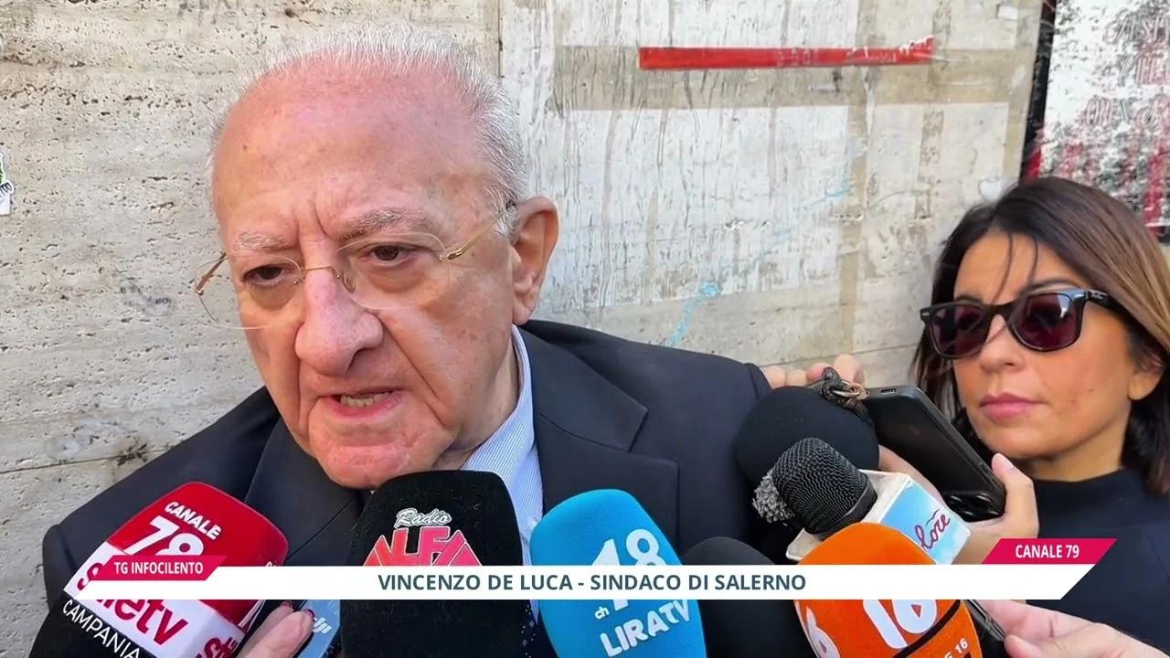 Luci d’artista a Salerno, via al montaggio: corsa contro il tempo per l’inaugurazione