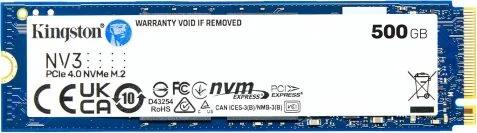 Kingston NV3 SSD, 500GB
