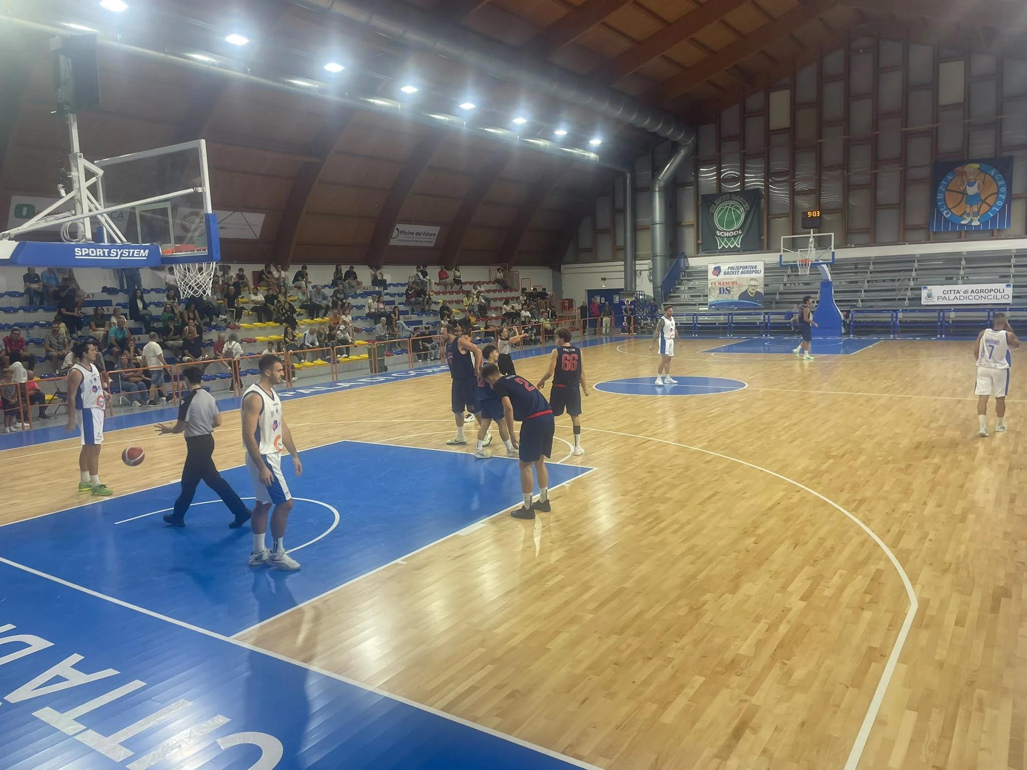 Basket Agropoli sconfitto da Caserta: 76-87 nel match casalingo