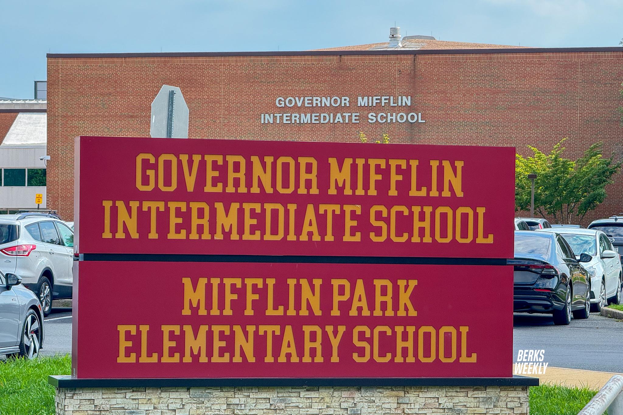 Airsoft gun, knives found after two individuals stopped on Governor Mifflin campus
