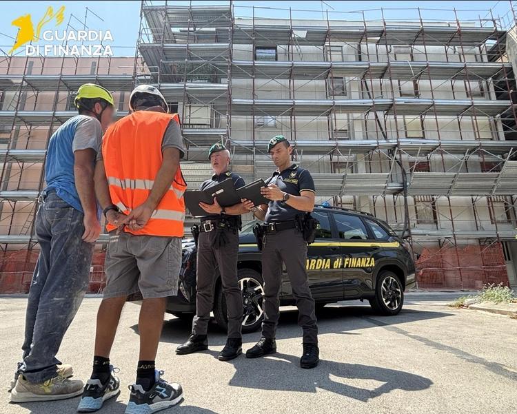 Brindisi, lavoro nero: l’attività di contrasto della GdF