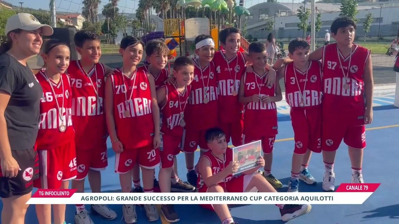 Grande successo ad Agropoli per la Mediterraneo Cup categoria Aquilotti: trionfa il Basket Portici