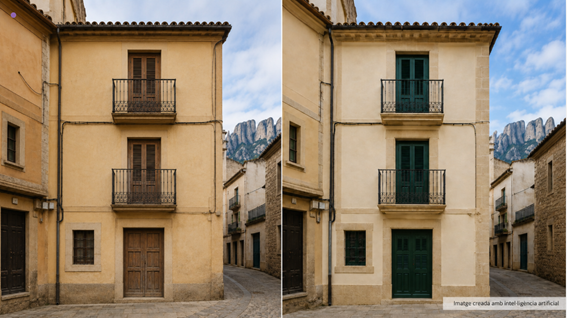 L’Ajuntament facilita la rehabilitació i la conservació del patrimoni inmoble de Monistrol de Montserrat. (Bonificació ICIO)