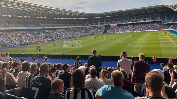 Newcastle United v Everton Pre Season Murrayfield