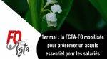 1er&nbsp;mai&nbsp;: la FGTA-FO mobilisée pour préserver un acquis essentiel pour les salariés