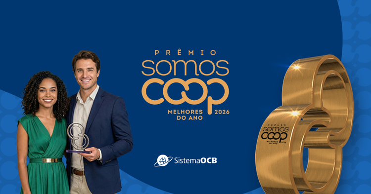 Inscrições abertas para o Prêmio SomosCoop Melhores do Ano 2026