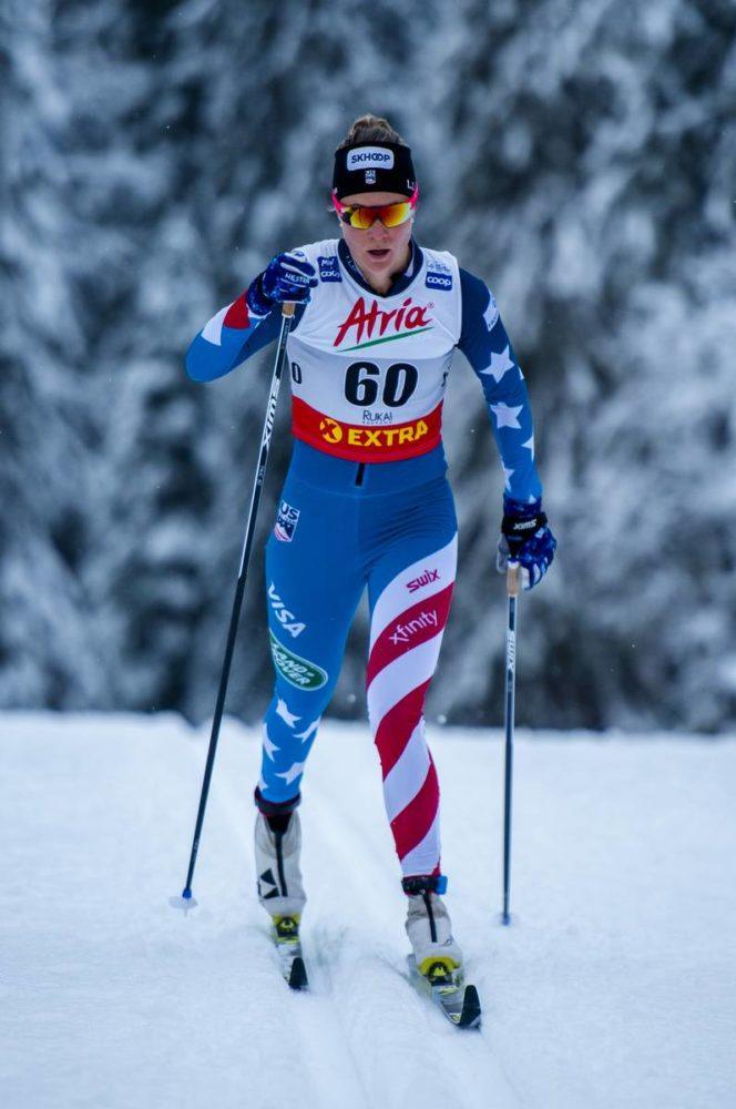 Sadie Maubet Bjornsen, ski de fond, ski, Ruka