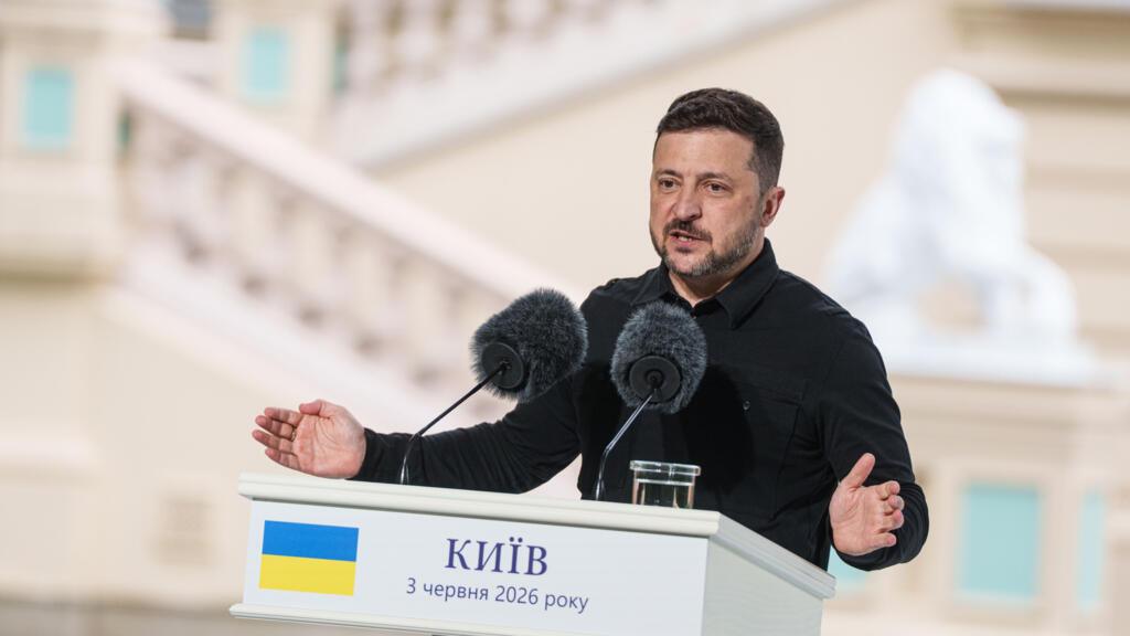 Zelensky appelle à un "cessez‑le‑feu complet" dans une lettre ouverte à Poutine