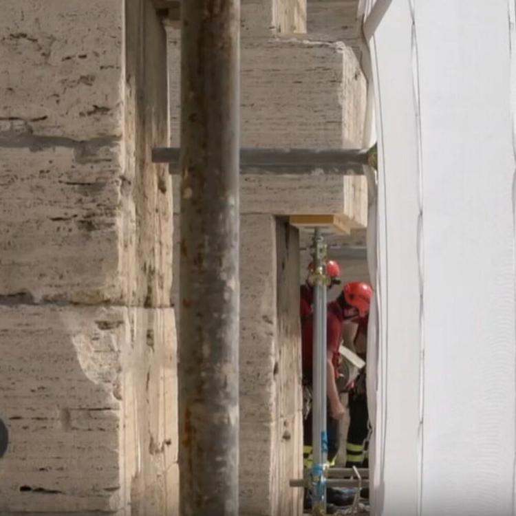 Tragedia al Colosseo durante l'installazione di luci, operaio precipita e muore