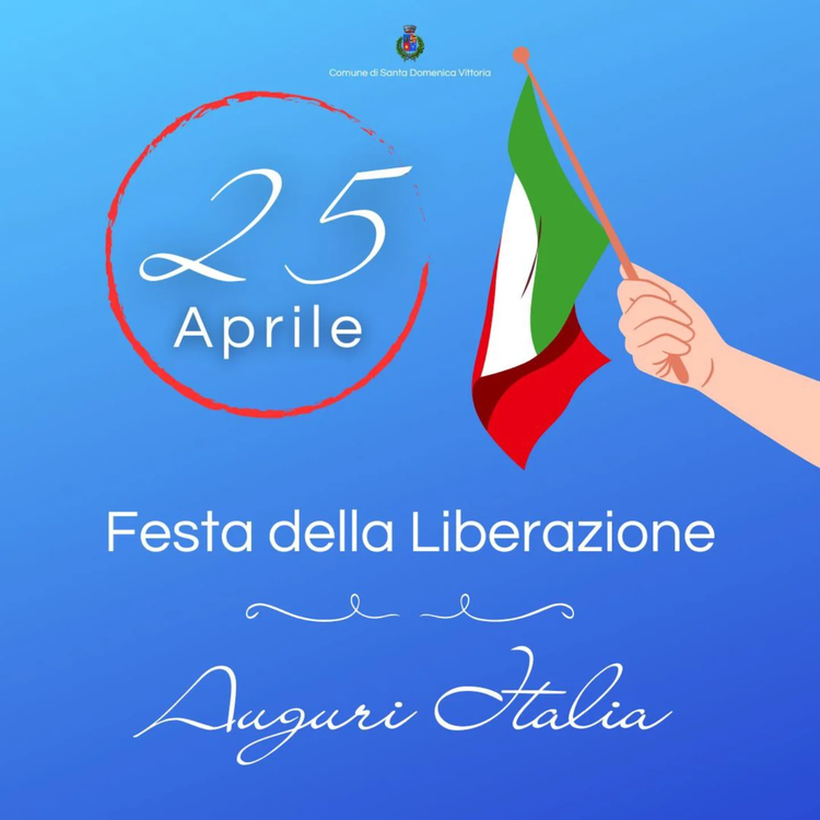🇮🇹 25 APRILE – FESTA DELLA LIBERAZIONE 🇮🇹 Oggi celebriamo una data fondamentale per la nostra storia: la liberazione...