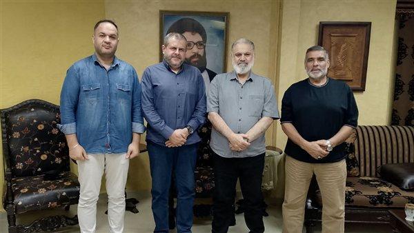 حزب الله في صيدا عرض الاوضاع العامة مع وفد من حركة حماس