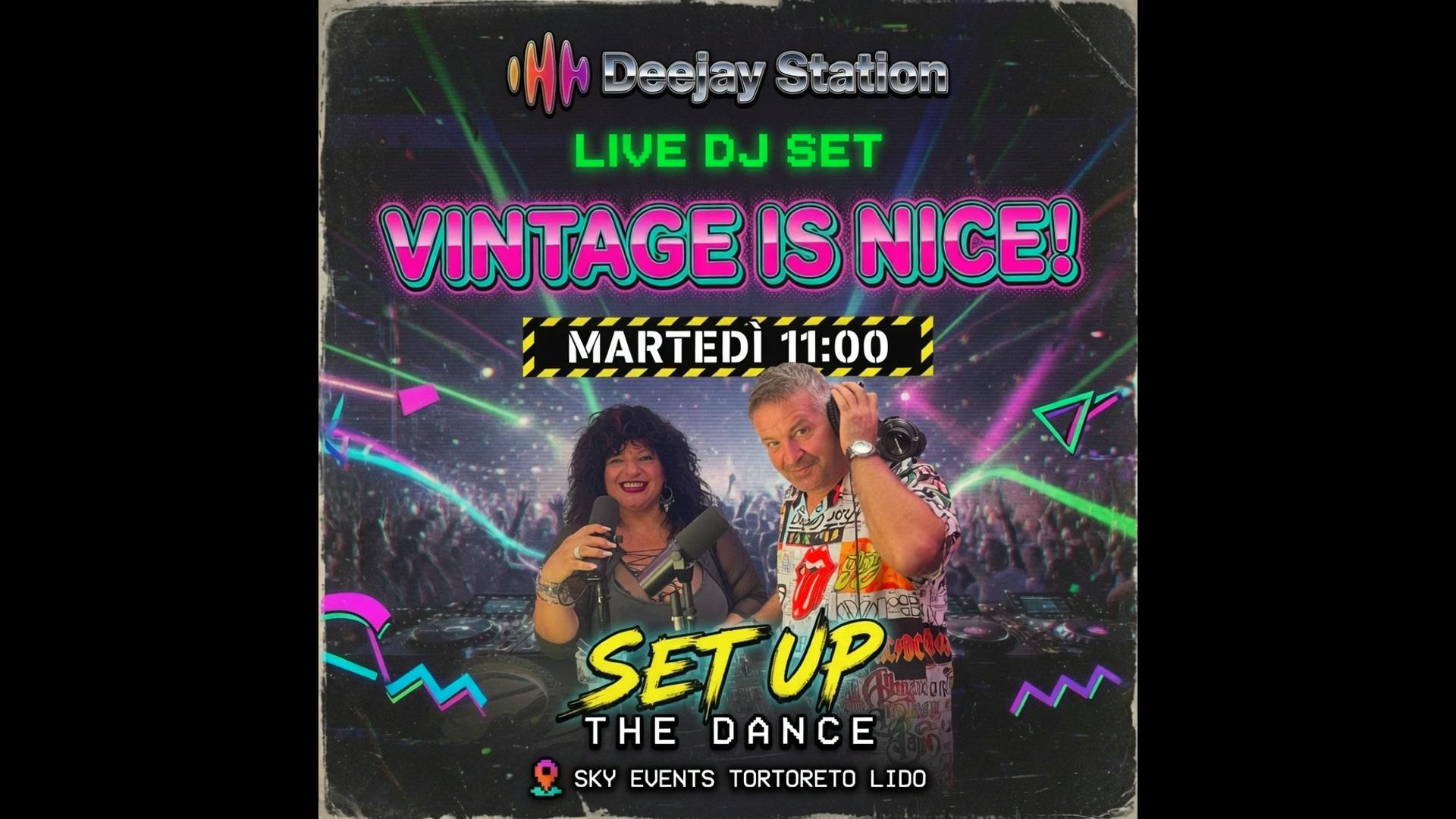 Vintage is nice ! Deejay Station