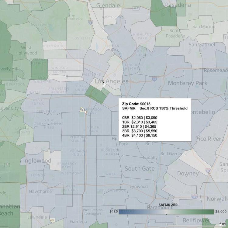 VIZ: HUD FY 2025 SAFMR - Sec. 8 RCS 150% Threshold